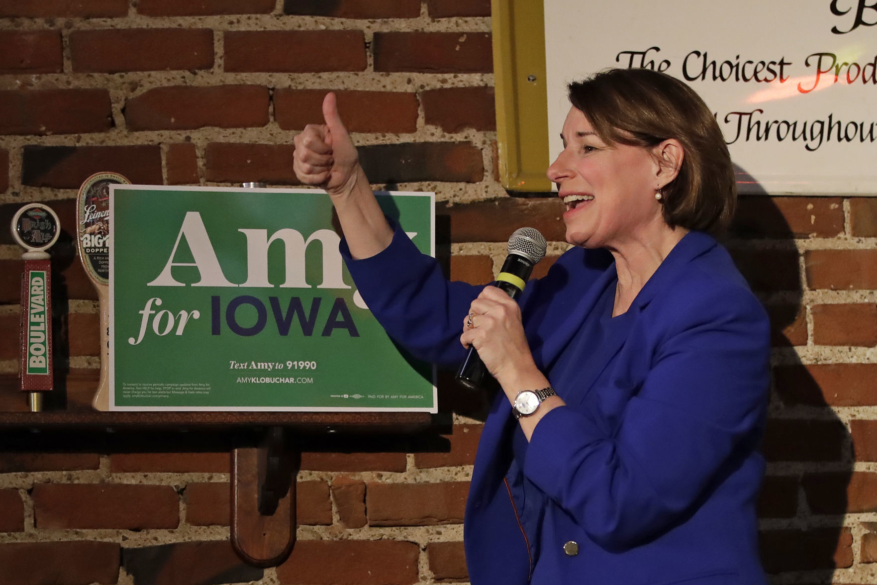 Sen. Amy Klobuchar of Minnesota